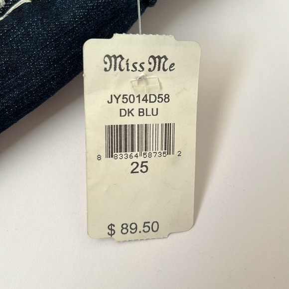 Miss Me Mid Shorts 25 NWT - Picture 8 of 11